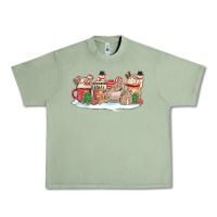 Oil Green christmas cookie coffe cups Urban Heavy Tee - MaliasSmallBusiness