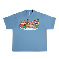 Pebble Blue christmas cookie coffe cups Urban Heavy Tee - MaliasSmallBusiness