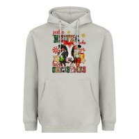 Moon Dust just a heifer who loves christmas cow Heavyweight Hoodie - CowGirlArtShop