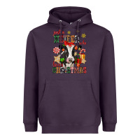 Plum just a heifer who loves christmas cow Heavyweight Hoodie - CowGirlArtShop