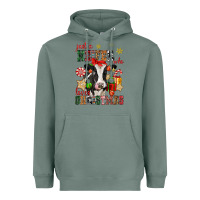 Sage just a heifer who loves christmas cow Heavyweight Hoodie - CowGirlArtShop