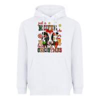 White just a heifer who loves christmas cow Heavyweight Hoodie - CowGirlArtShop