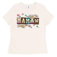 Bone daisy mamaw Ladies Tee - AdoDesignShop
