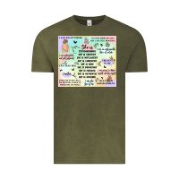 Vintage Olive self love Vintage Tee - MaliasSmallBusiness