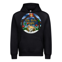 Foreset Green oh holy night Urban Hoodie - BundleAndBundleShop