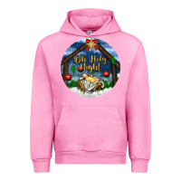 Fuchsia Pink oh holy night Urban Hoodie - BundleAndBundleShop