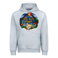 Heather Grey oh holy night Urban Hoodie - BundleAndBundleShop