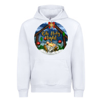 White oh holy night Urban Hoodie - BundleAndBundleShop