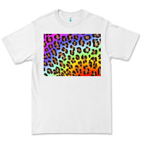 Leopard Background Rainbow 3200x2400 Premium Tee | Teevron
