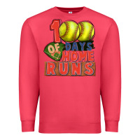 Cardinal 100 days of home runs softball Premium Sweatshirt - CowGirlArtShop