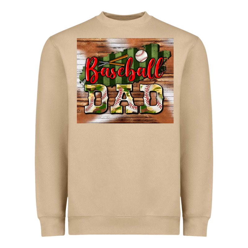 Baseball Dad Tumbler Heavyweight Sweatshirt by BundleAndBundleShop | Teevron