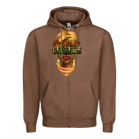 Chestnut do it for the culture Zipper Hoodie - NancyCooperArtShop