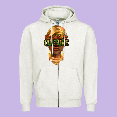 Do It For The Culture Zipper Hoodie Designed By Nancycooperartshop