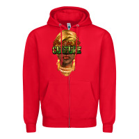 Red do it for the culture Zipper Hoodie - NancyCooperArtShop
