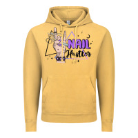 Vintage Mustard nail hustler Vintage Hoodie - MaliasSmallBusiness
