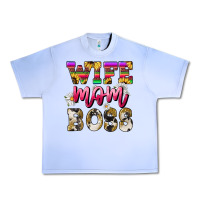 Grape Ice wife mom boss daisy Urban Heavy Tee - NancyCooperArtShop