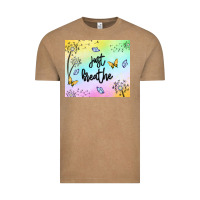 Vintage Coffee just breathe Vintage Tee - MaliasSmallBusiness
