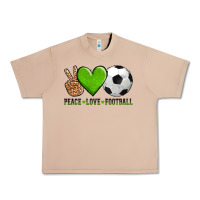 Burro peace love soccer Urban Heavy Tee - AdoDesignShop
