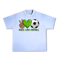 Grape Ice peace love soccer Urban Heavy Tee - AdoDesignShop