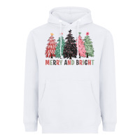 White merry and bright Heavyweight Hoodie - CowGirlArtShop