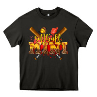 Asphalt softball mini Heavy Core Tee - AdoDesignShop