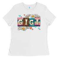 White daisy gıgı Ladies Tee - AdoDesignShop