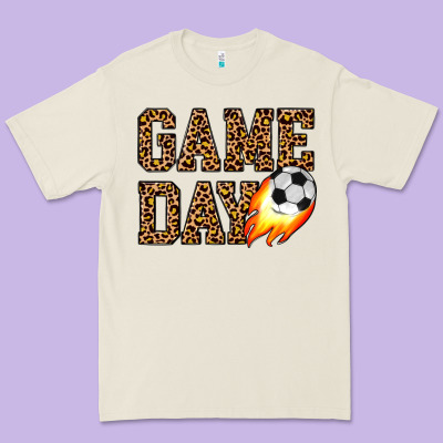 Game Day Soccer Premium Tee Designed By Jahusdesignshop