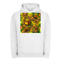 Pigment Lunar Rock St. Patrick's Chicken With Pot Of Gold Urban Hoodie - FaDigitalArtStudio