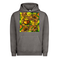 Pigment Tornado St. Patrick's Chicken With Pot Of Gold Urban Hoodie - FaDigitalArtStudio