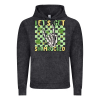 Vintage Black let's get shamrocked Vintage Hoodie - MaliasSmallBusiness