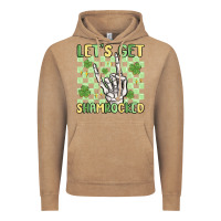 Vintage Coffee let's get shamrocked Vintage Hoodie - MaliasSmallBusiness