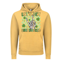 Vintage Mustard let's get shamrocked Vintage Hoodie - MaliasSmallBusiness