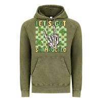 Vintage Olive let's get shamrocked Vintage Hoodie - MaliasSmallBusiness