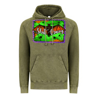 Vintage Olive bat shit crazy with background Vintage Hoodie - Jasminsmagicworld