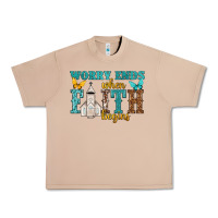 Burro worry ends when faith begins Urban Heavy Tee - NancyCooperArtShop