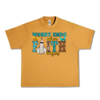 Peanut Butter worry ends when faith begins Urban Heavy Tee - NancyCooperArtShop