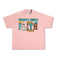 Salmon worry ends when faith begins Urban Heavy Tee - NancyCooperArtShop