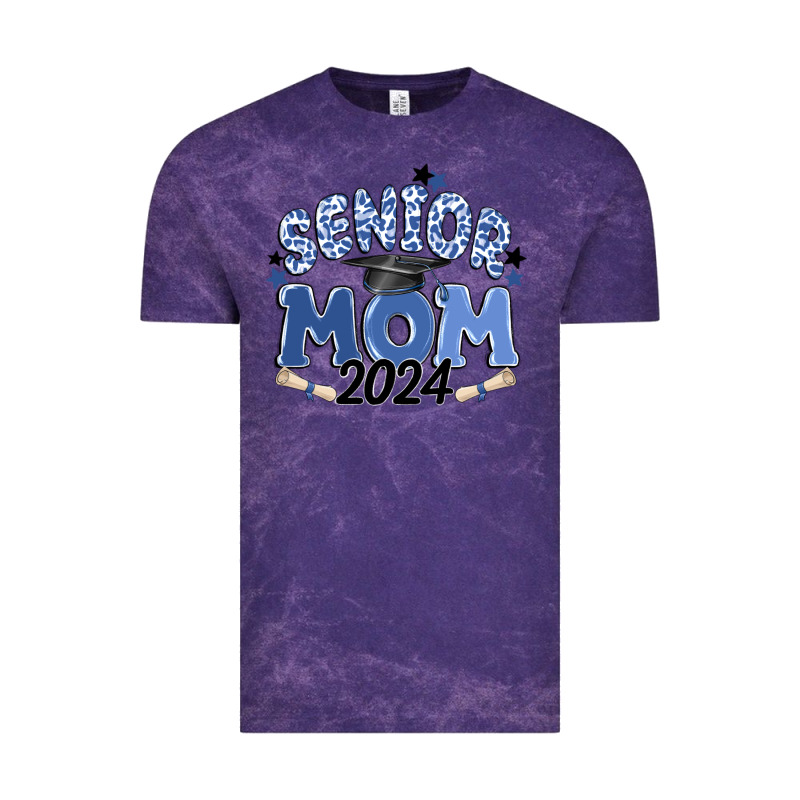 Senior Mom 2024 Vintage Tee by MaliasSmallBusiness | Teevron