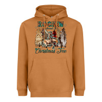 Meerkat rockin around the christmas tree Heavyweight Hoodie - CowGirlArtShop