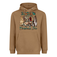 Toasted Coconut rockin around the christmas tree Heavyweight Hoodie - CowGirlArtShop