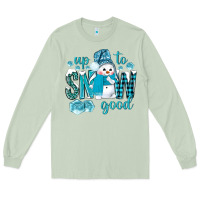 Matcha up to snow good and cute snowman Long Sleeve Tee - BundleAndBundleShop