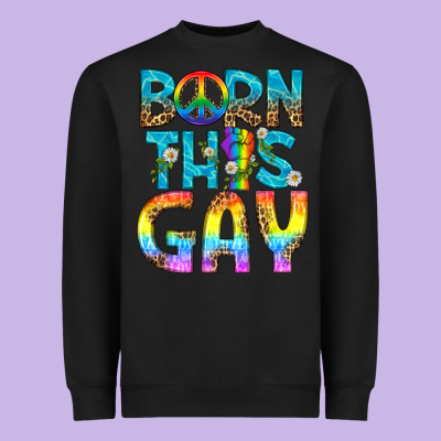 Western Born This Gay Heavyweight Sweatshirt Designed By Bundleandbundleshop