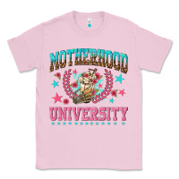 Bubblegum Pink motherhood university with coffee Classic Tee - NancyCooperArtShop