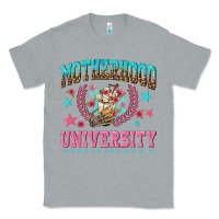 Heather Grey motherhood university with coffee Classic Tee - NancyCooperArtShop