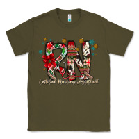 Army Green RN Licensed Practical Nurse Classic Tee - CowhideDigitalArt