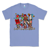 Colony Blue RN Licensed Practical Nurse Classic Tee - CowhideDigitalArt