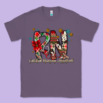 Rn Licensed Practical Nurse Classic Tee Designed By Cowhidedigitalart