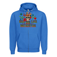 True Royal Dia De Los Muertos Zipper Hoodie - texasbilliewilder