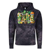 Cloud Black retro patricks day teacher life Vintage Hoodie - MaliasSmallBusiness