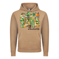 Vintage Coffee retro patricks day teacher life Vintage Hoodie - MaliasSmallBusiness